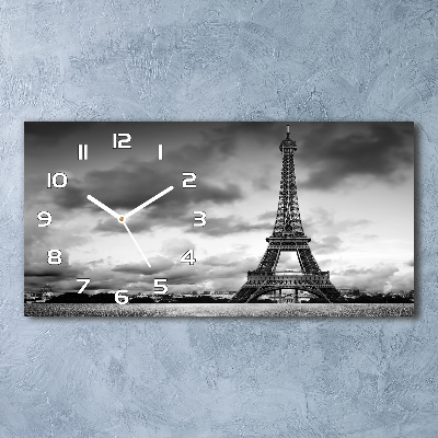 Reloj rectangular Torre eiffel de parís