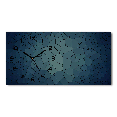 Reloj rectangular Fondo abstracto