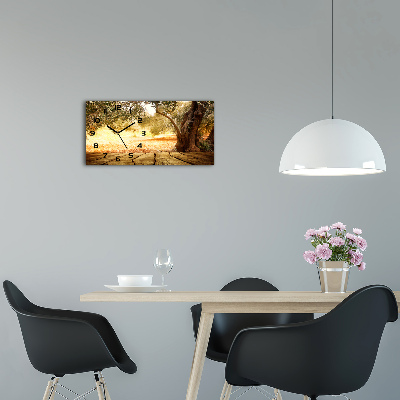 Reloj rectangular Olivo