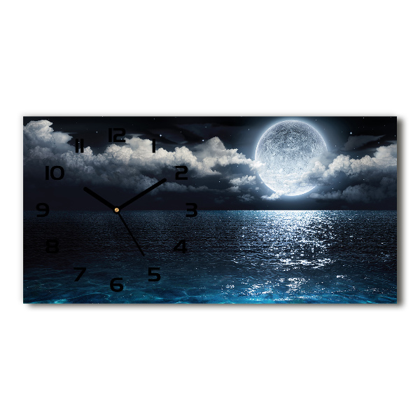 Reloj horizontal Luna llena