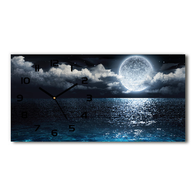 Reloj horizontal Luna llena