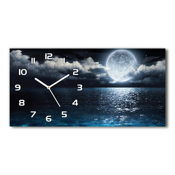 Reloj horizontal Luna llena