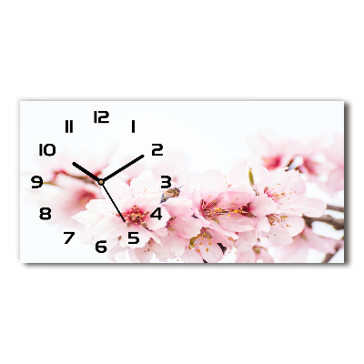 Reloj horizontal Flores de cerezo