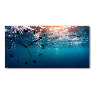 Reloj horizontal Mundo submarino