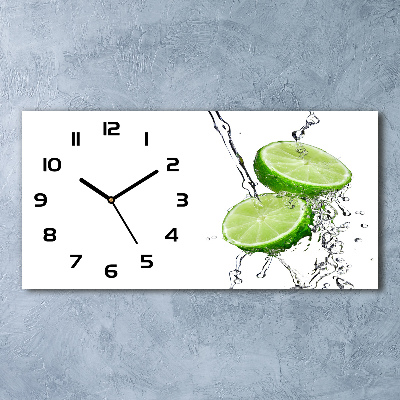 Reloj horizontal Limas y agua