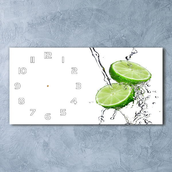 Reloj horizontal Limas y agua