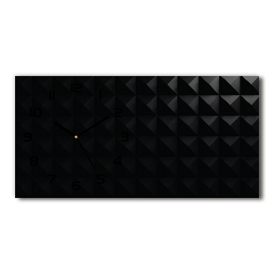 Reloj rectangular Fondo abstracto