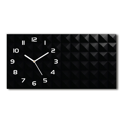 Reloj rectangular Fondo abstracto