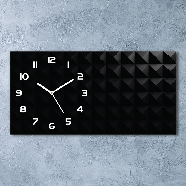 Reloj rectangular Fondo abstracto