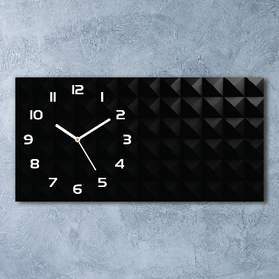 Reloj rectangular Fondo abstracto