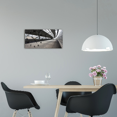 Reloj rectangular Carretera en el túnel