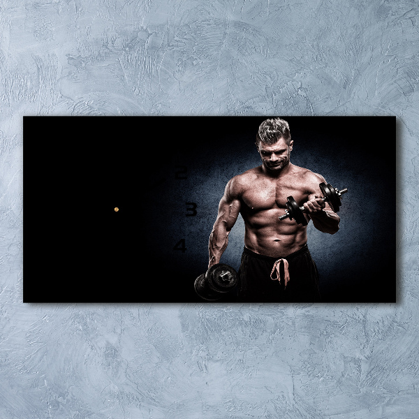 Reloj horizontal Desarrollo muscular