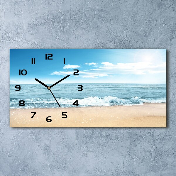 Reloj horizontal Playa
