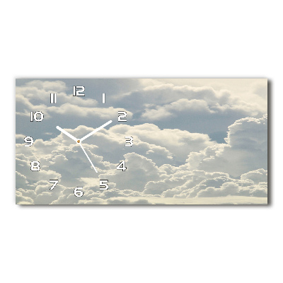 Reloj horizontal Nubes