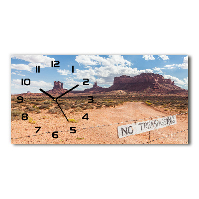 Reloj horizontal Arizona, estados unidos