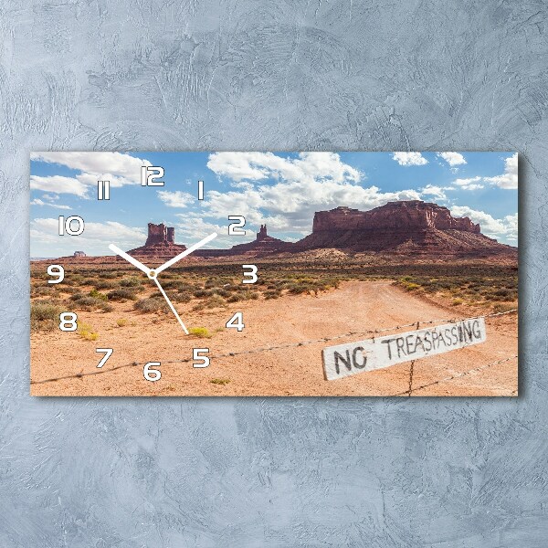 Reloj horizontal Arizona, estados unidos