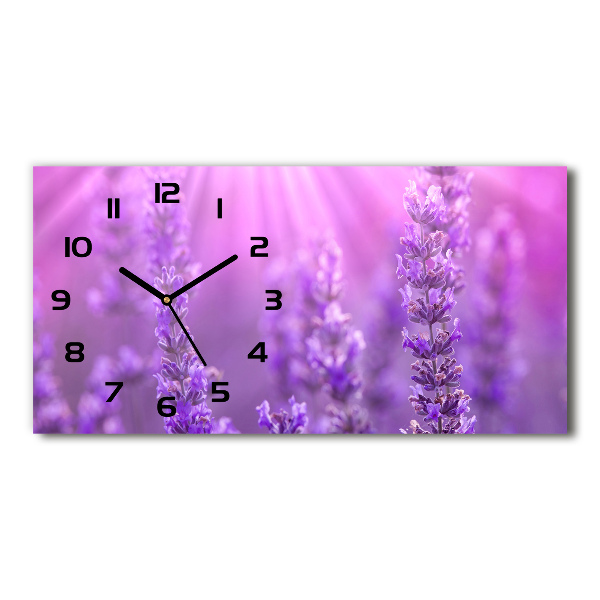 Reloj horizontal Lavanda