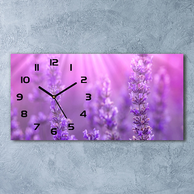 Reloj horizontal Lavanda