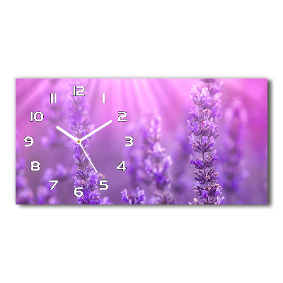 Reloj horizontal Lavanda