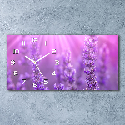Reloj horizontal Lavanda