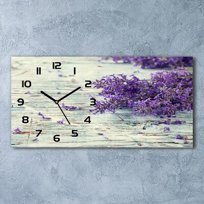 Reloj rectangular Lavanda