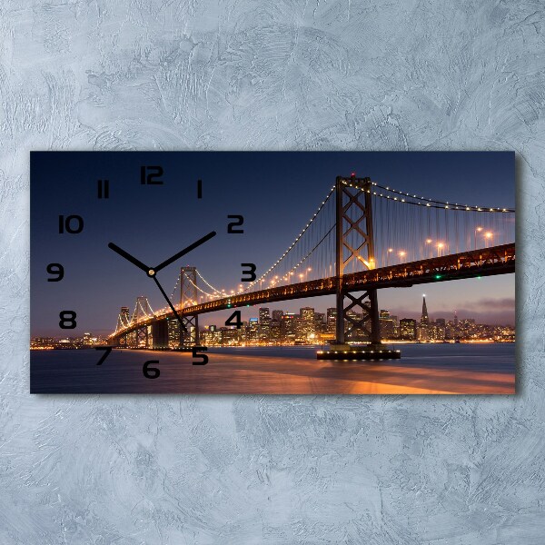 Reloj rectangular Puente de san francisco