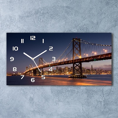 Reloj rectangular Puente de san francisco