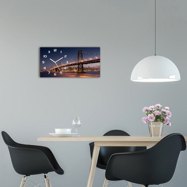 Reloj rectangular Puente de san francisco
