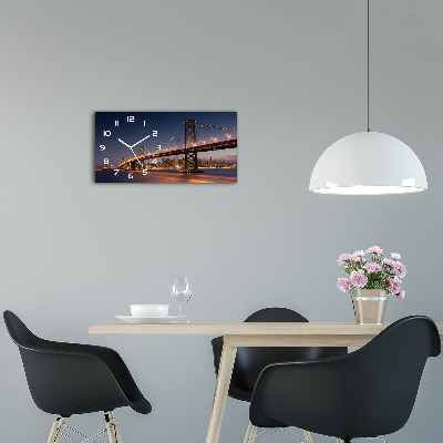 Reloj rectangular Puente de san francisco