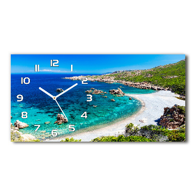 Reloj rectangular Bahía del mar
