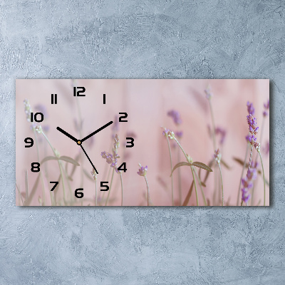 Reloj horizontal Lavanda