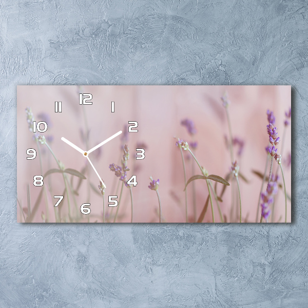 Reloj horizontal Lavanda