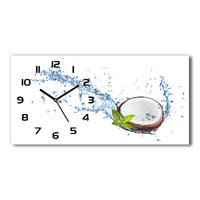 Reloj rectangular Coco y agua