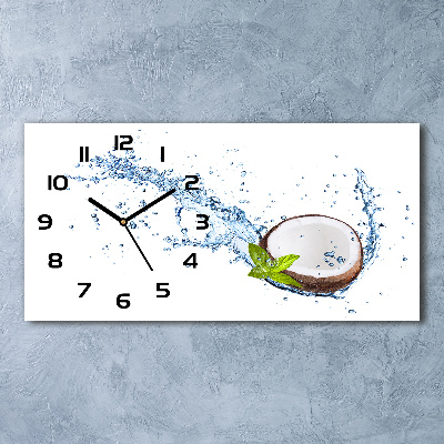 Reloj rectangular Coco y agua