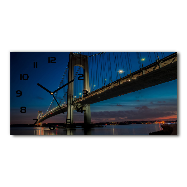 Reloj rectangular Puente de brooklyn