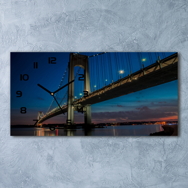 Reloj rectangular Puente de brooklyn