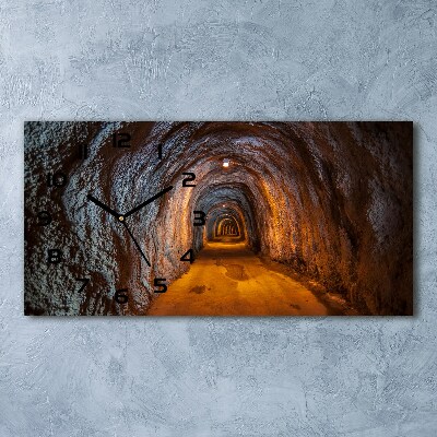 Reloj horizontal Túnel subterráneo