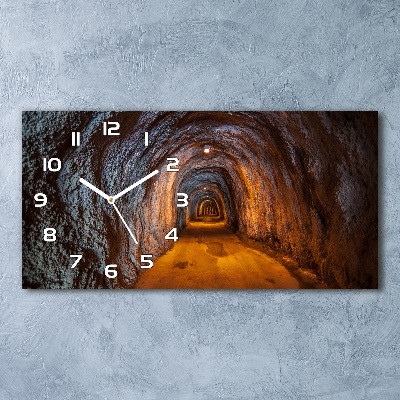 Reloj horizontal Túnel subterráneo