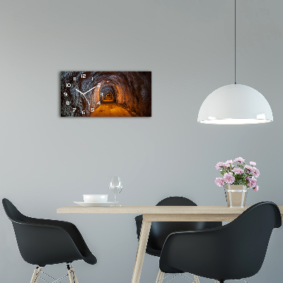 Reloj horizontal Túnel subterráneo