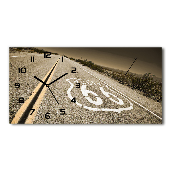 Reloj rectangular Carretera en california