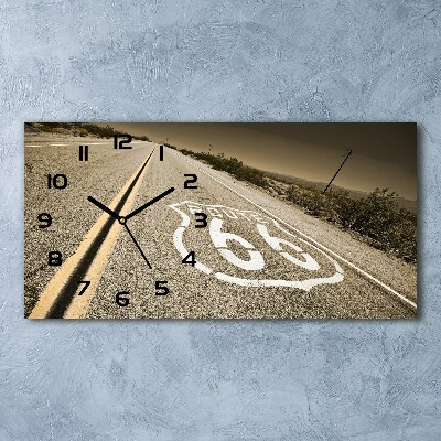 Reloj rectangular Carretera en california