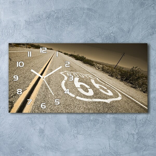 Reloj rectangular Carretera en california