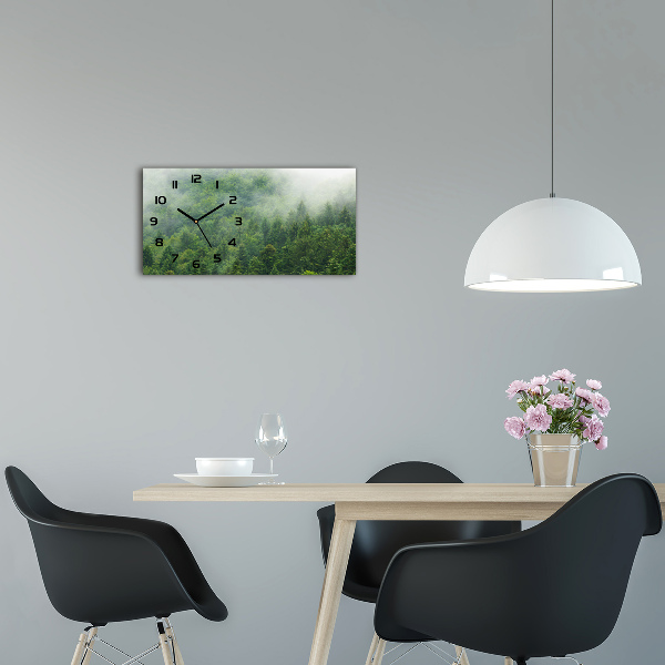 Reloj rectangular Bosque misterioso