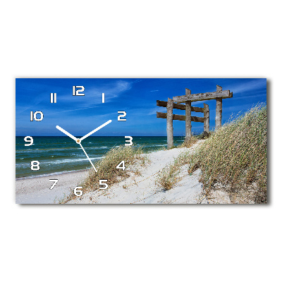 Reloj de cristal horizontal Dunas costeras