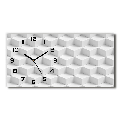 Reloj horizontal Abstracción 3d
