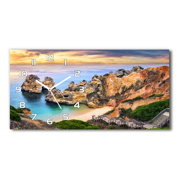 Reloj rectangular Lagos, portugal