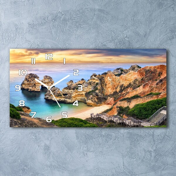 Reloj rectangular Lagos, portugal