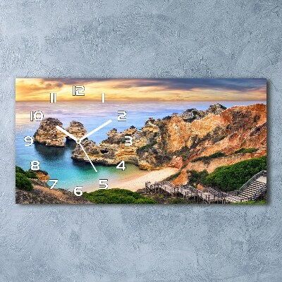 Reloj rectangular Lagos, portugal