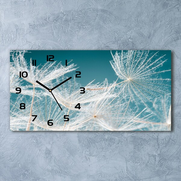 Reloj horizontal Semillas de diente de león
