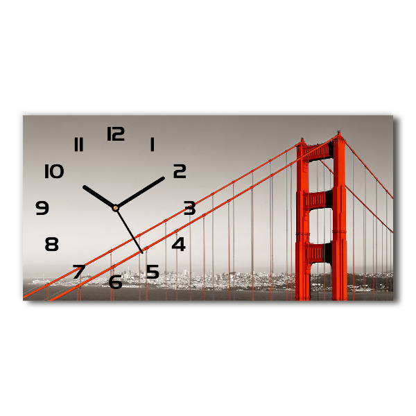 Reloj rectangular Puente de san francisco